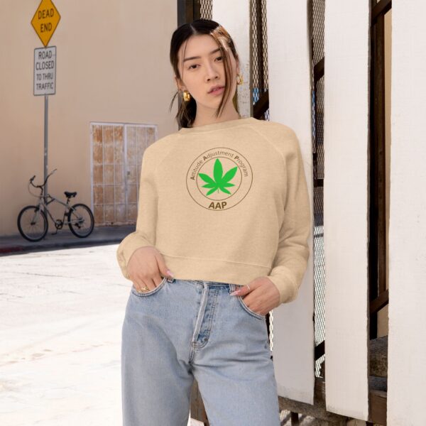 Follow The Program AAP Original Cropped Fleece Pullover - Image 9