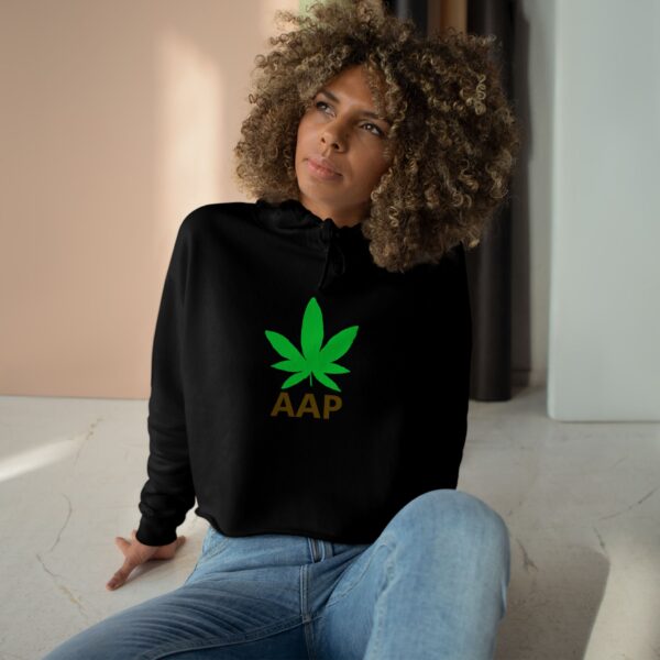 Follow The Program AAP Original AAPStore.co Crop Hoodie - Image 2