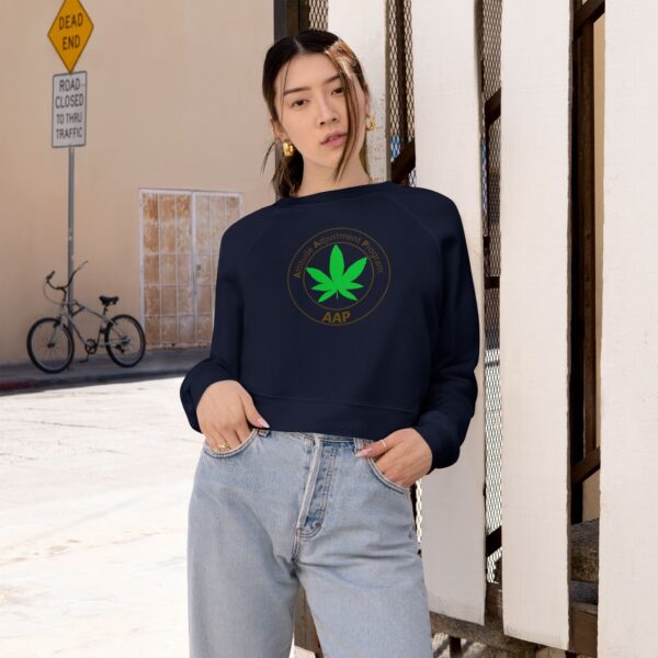 Follow The Program AAP Original Cropped Fleece Pullover - Image 15