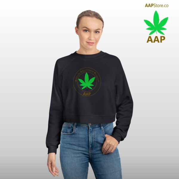 Follow The Program AAP Original Cropped Fleece Pullover - Image 11