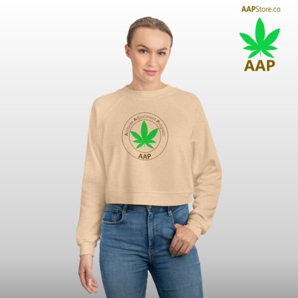 Follow The Program AAP Original Cropped Fleece Pullover - Image 8