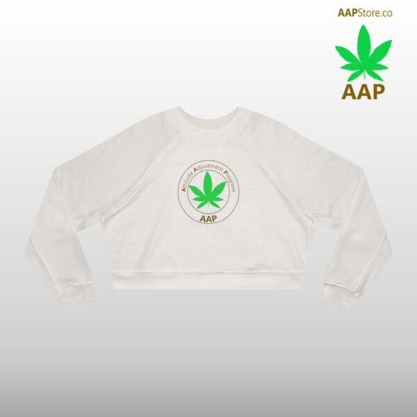 Follow The Program AAP Original Cropped Fleece Pullover - Image 4