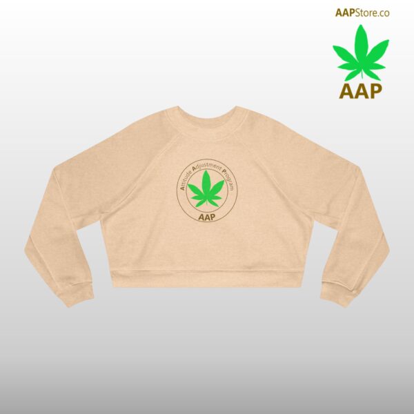 Follow The Program AAP Original Cropped Fleece Pullover - Image 7