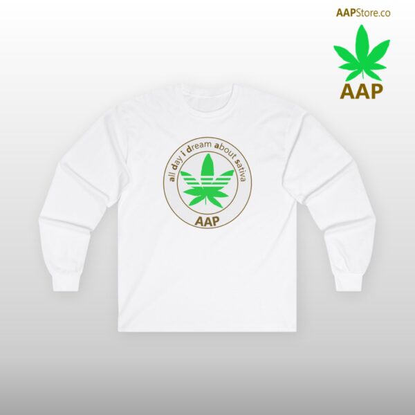 Follow The Program AAP Original All Day I Dream About Sativa Long Sleeve Tee - Image 3