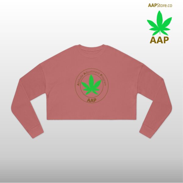 Follow The Program AAP Original Cropped Sweatshirt - Image 2