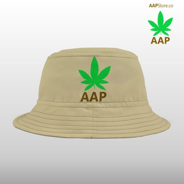 Follow The Program AAP Original Logo Tan Bucket Hat - Image 2