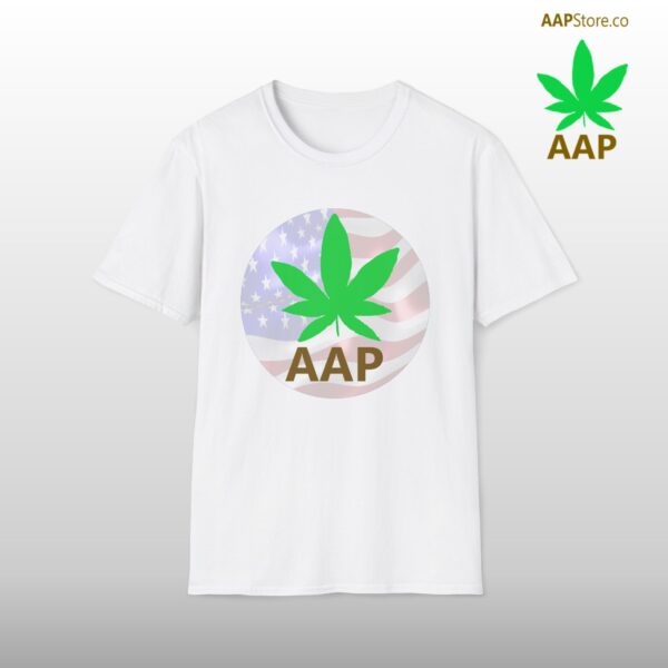 Puff It Up For Freedom AAP Original AAPStore.co Freedom Logo Tee - Image 2