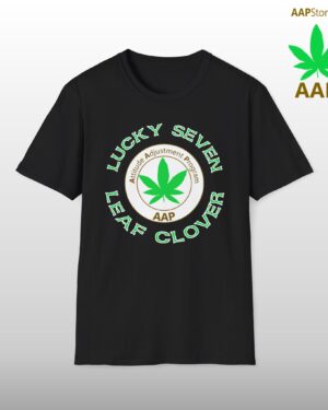 AAP Original Lucky Seven Leaf Clover Stoner Tee