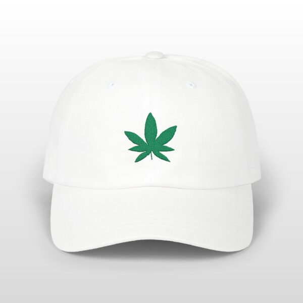 Grean Leaf 420 Embroidered Dad Hat - Image 4