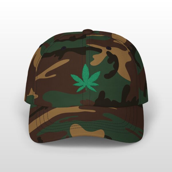 Grean Leaf 420 Embroidered Dad Hat - Image 6