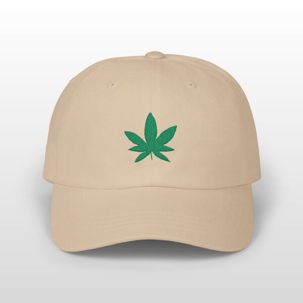 Grean Leaf 420 Embroidered Dad Hat - Image 2