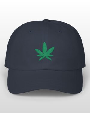Grean Leaf 420 Embroidered Dad Hat