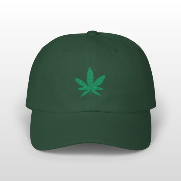 Grean Leaf 420 Embroidered Dad Hat - Image 3