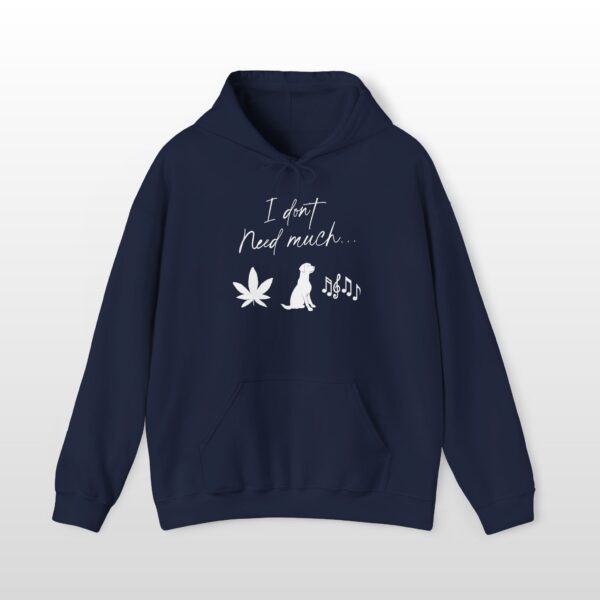 I Don't Need Much 420 Stoner Hoodie - Image 4