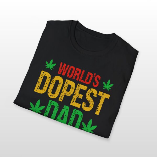 World's Dopest Dad 420 Tee - Image 3