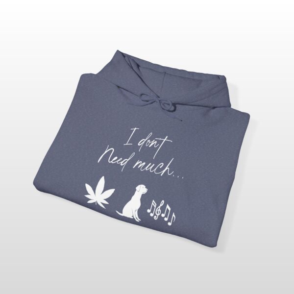 I Don't Need Much 420 Stoner Hoodie - Image 9