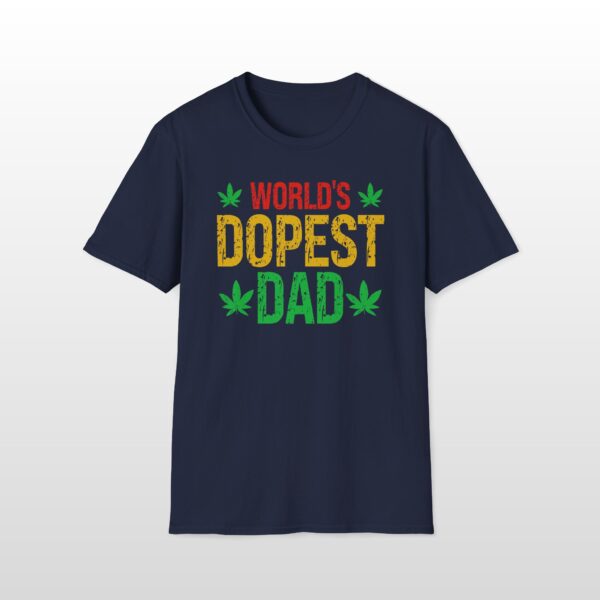 World's Dopest Dad 420 Tee - Image 6