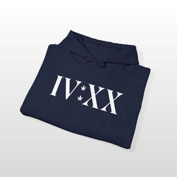 Roman Numerals 420 Stoner Hoodie - Image 5
