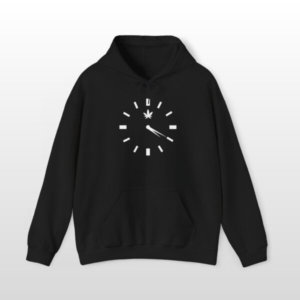 420 Clock Stoner Hoodie - Image 2