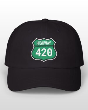 Embroidered Highway 420 Dad Hat