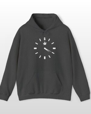 420 Clock Stoner Hoodie