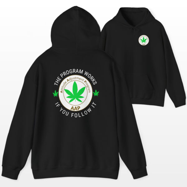The Program Works If You Follow It 420 Hoodie 2-Sided