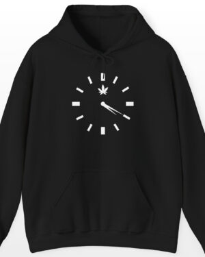 420 Clock Stoner Hoodie
