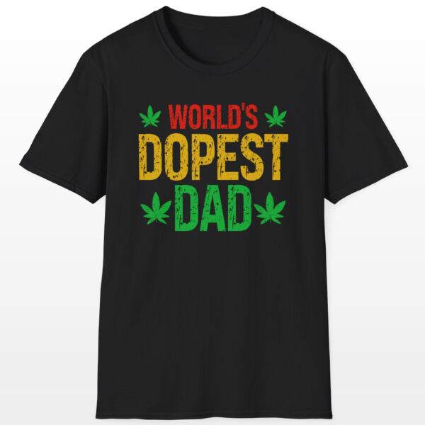 World's Dopest Dad 420 Tee