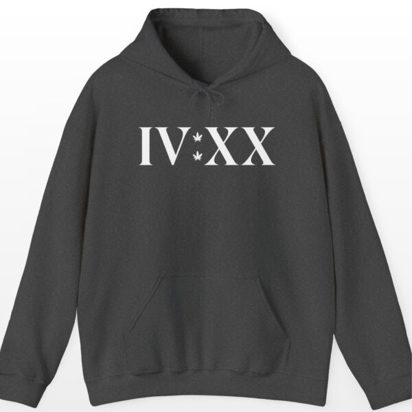Roman Numerals 420 Stoner Hoodie