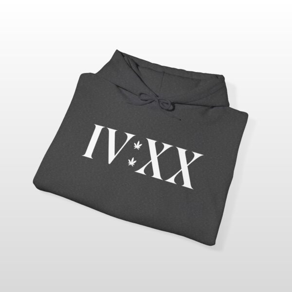 Roman Numerals 420 Stoner Hoodie - Image 7