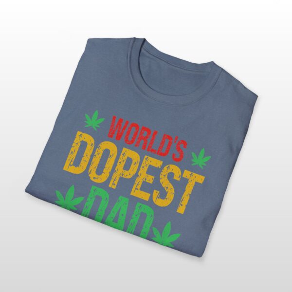 World's Dopest Dad 420 Tee - Image 5