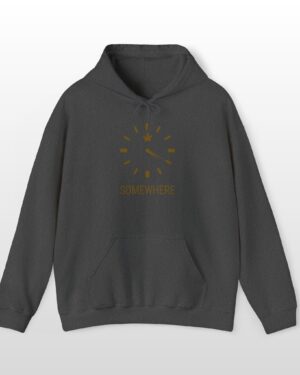 420 somewhere clock 420 stoner hoodie