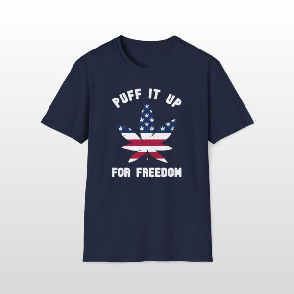 puff it up for freedom 420 tee