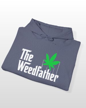the weedfather 420 stoner hoodie