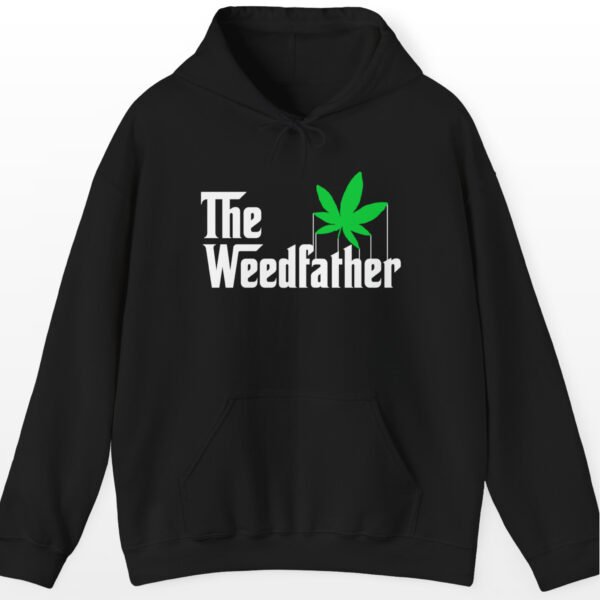 the weedfather 420 stoner hoodie