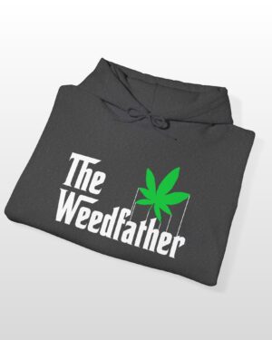 the weedfather 420 stoner hoodie