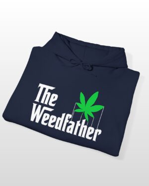 the weedfather 420 stoner hoodie