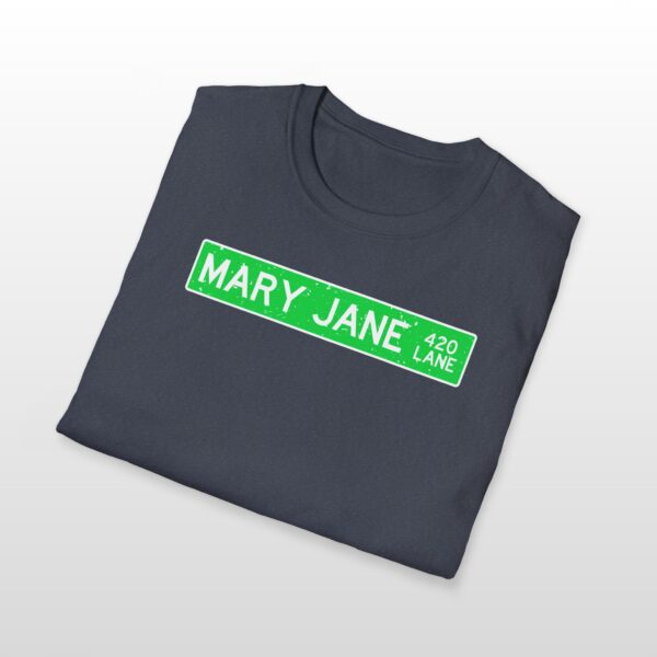 420 mary jane lane street sign 420 tee