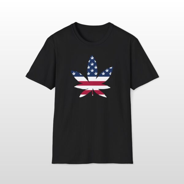 puff it up for freedom leaf 420 tee