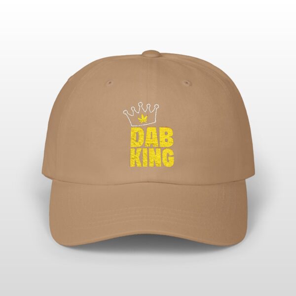 dab king embroidered 420 dad hat