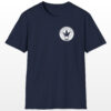 attitude adjustment program clear white pocket badge 420 tee
