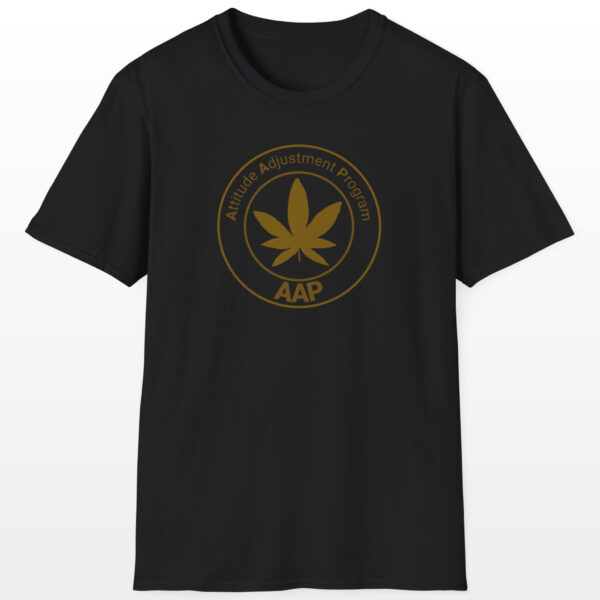 attitude adjustment program gold badge 420 tee