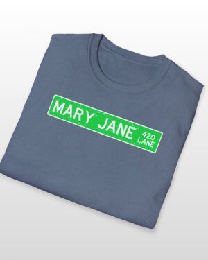 420 mary jane lane street sign 420 tee
