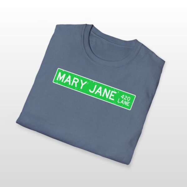 420 mary jane lane street sign 420 tee