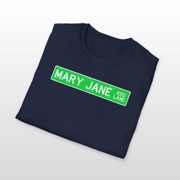 420 mary jane lane street sign 420 tee