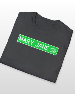 420 mary jane lane street sign 420 tee