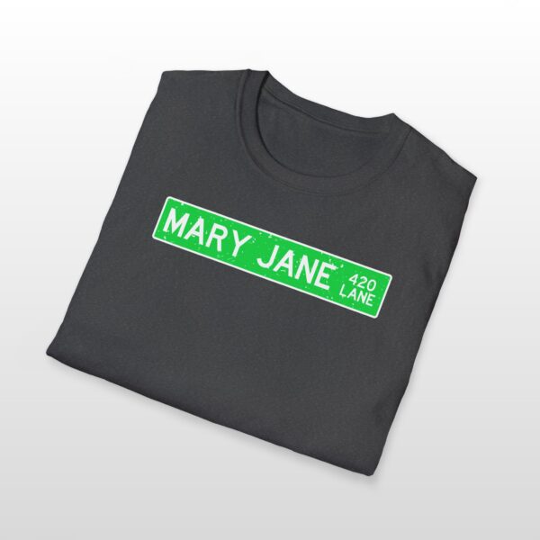 420 mary jane lane street sign 420 tee