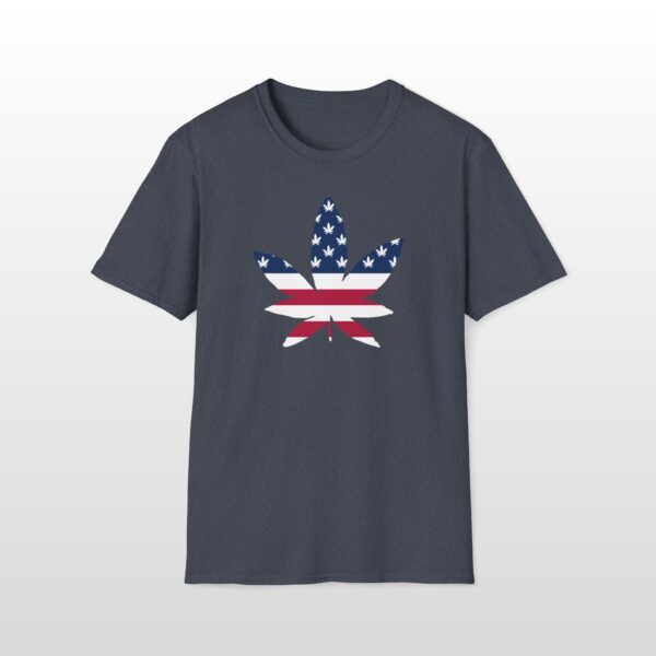 puff it up for freedom leaf 420 tee