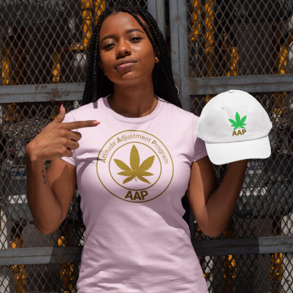 attitude adjustment program gold badge 420 tee