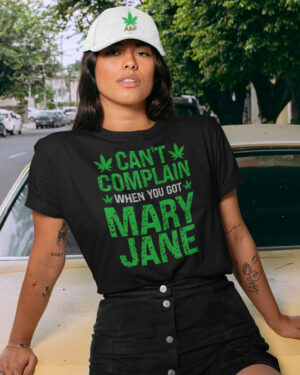 aap cant complain when you got mary jane 420 tee black lifestyle female model 1x1